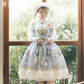 Tulip Tea Party レースとフリルのジャンパースカート