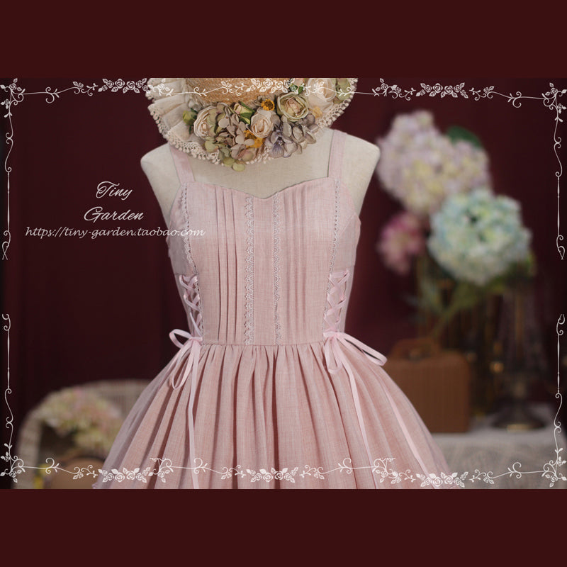 [Pre-order] Garden Dance elegant jumper skirt