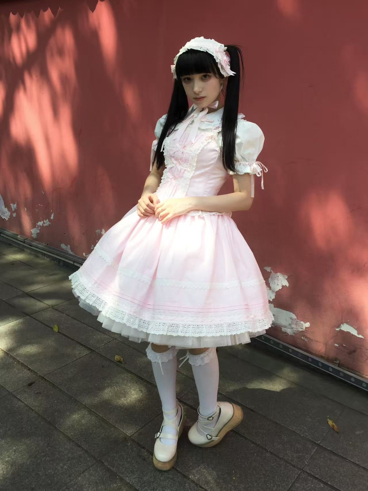 【受注予約5/21まで】Laura's Doll ローウエストジャンパースカート・全4色