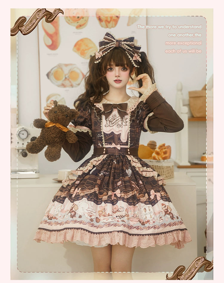 [Pre-orders until 10/24] Chocolat Dessert Can 2way Dress