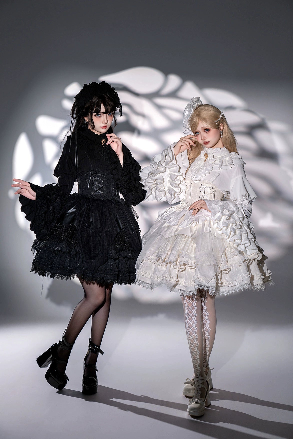 【再販・受注予約8/14まで】Good and Evil Angel ティアードスカート