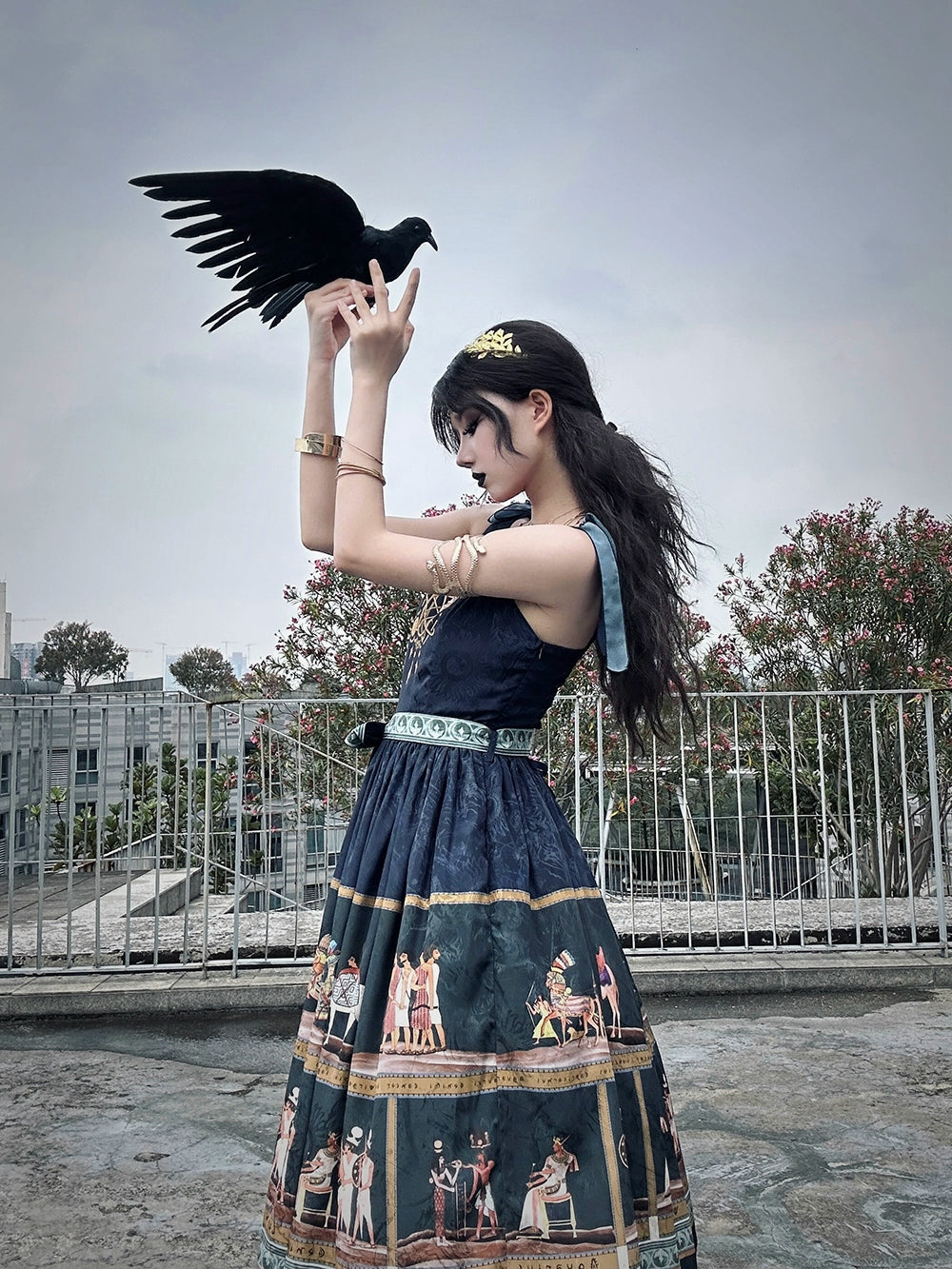 【受注予約6/12まで】Papyrus Story ジャンパースカート