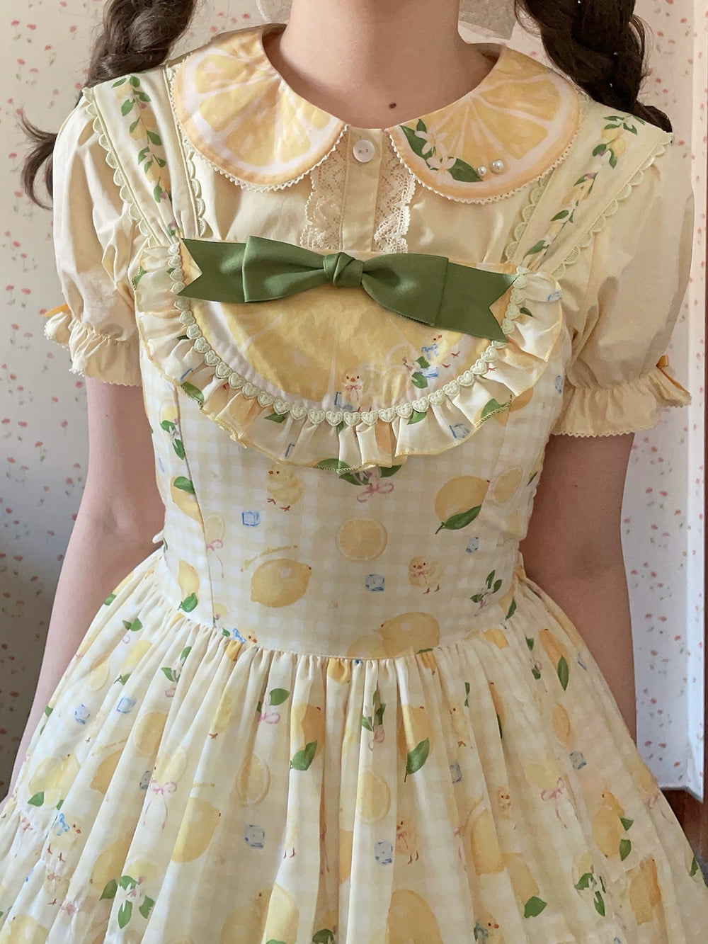 【受注予約5/14まで】Lemon Sweetie 半袖ブラウス