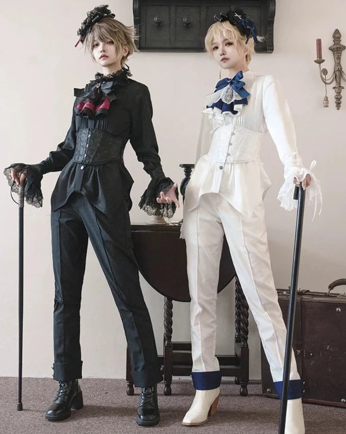 Pilgrim's Coffin Prince-style Long Pants