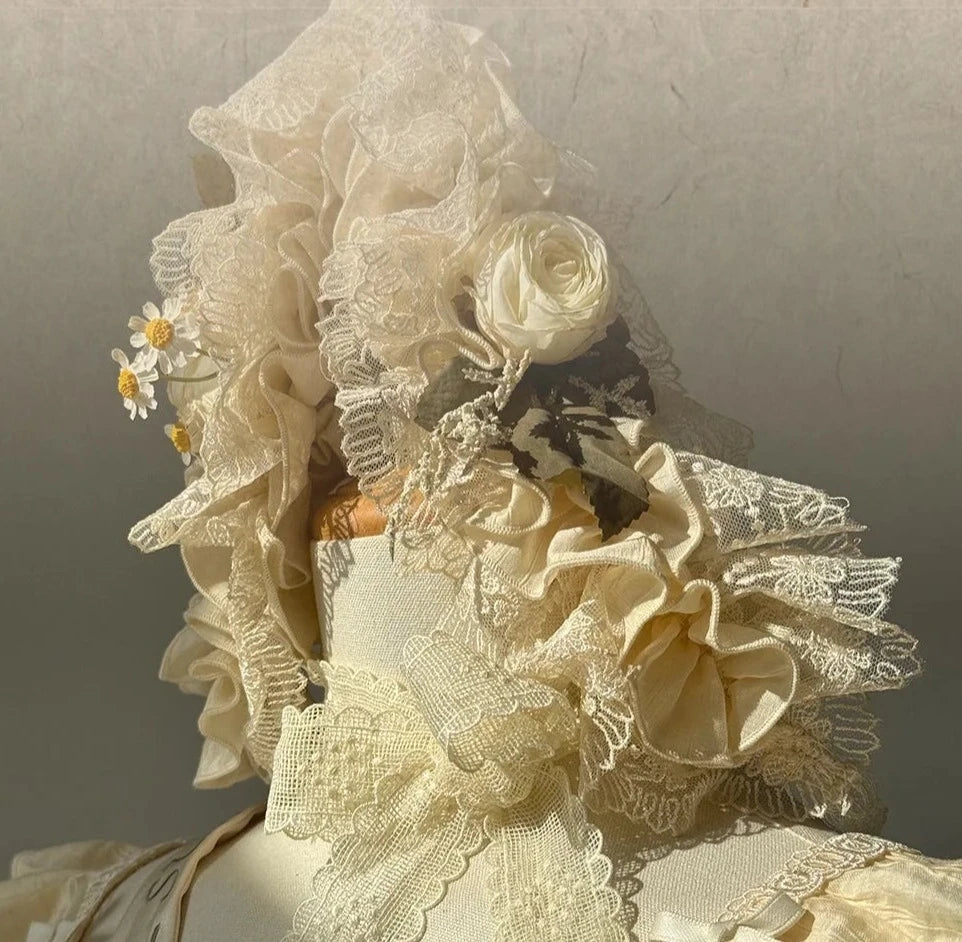 [Only available when purchased together] Fourteen-line poems Head dresses, hats, cloth belts, corsages and other accessories