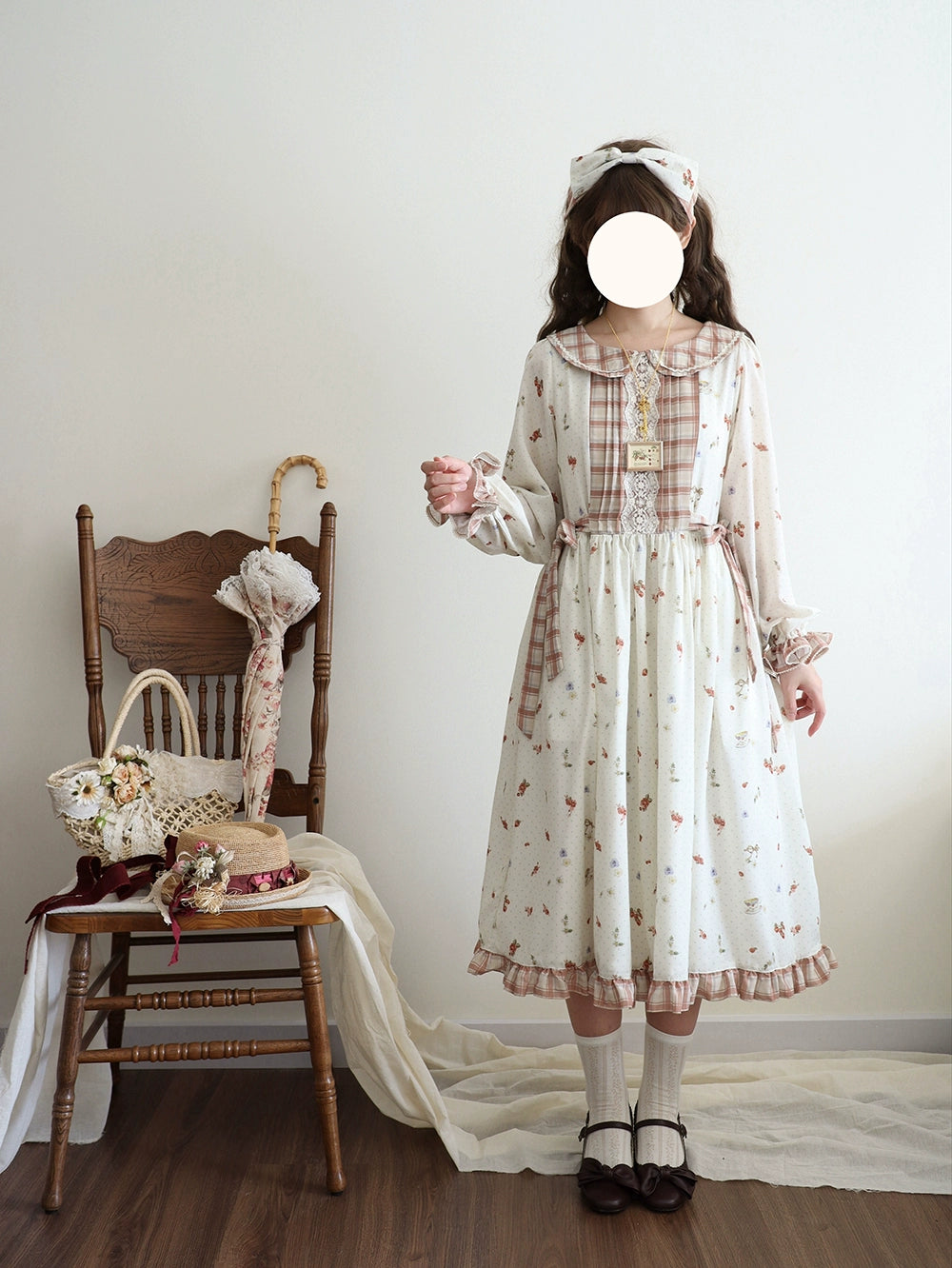 [Pre-orders available until 9/24] Autumn Pleasure Round Collar Dress