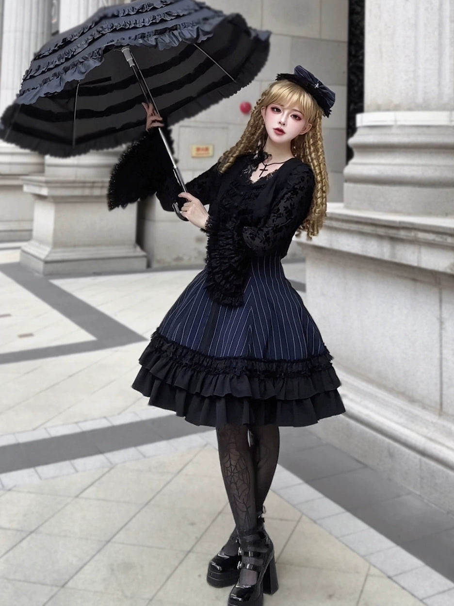 【受注予約7/21まで】Nocturne Eternelle ゴシックジャンパースカート