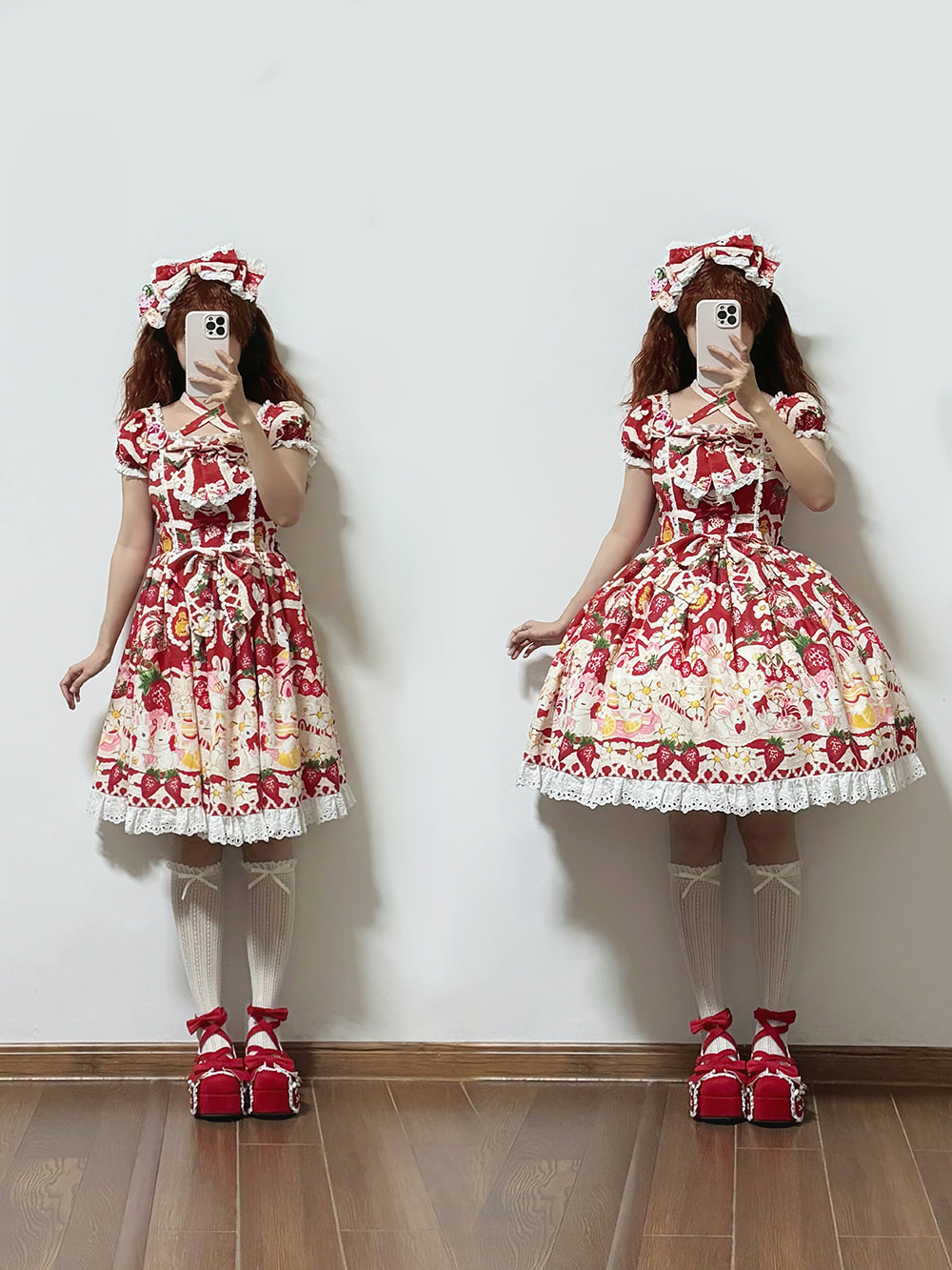 【受注予約4/13まで】Lemon Berry プリントワンピース
