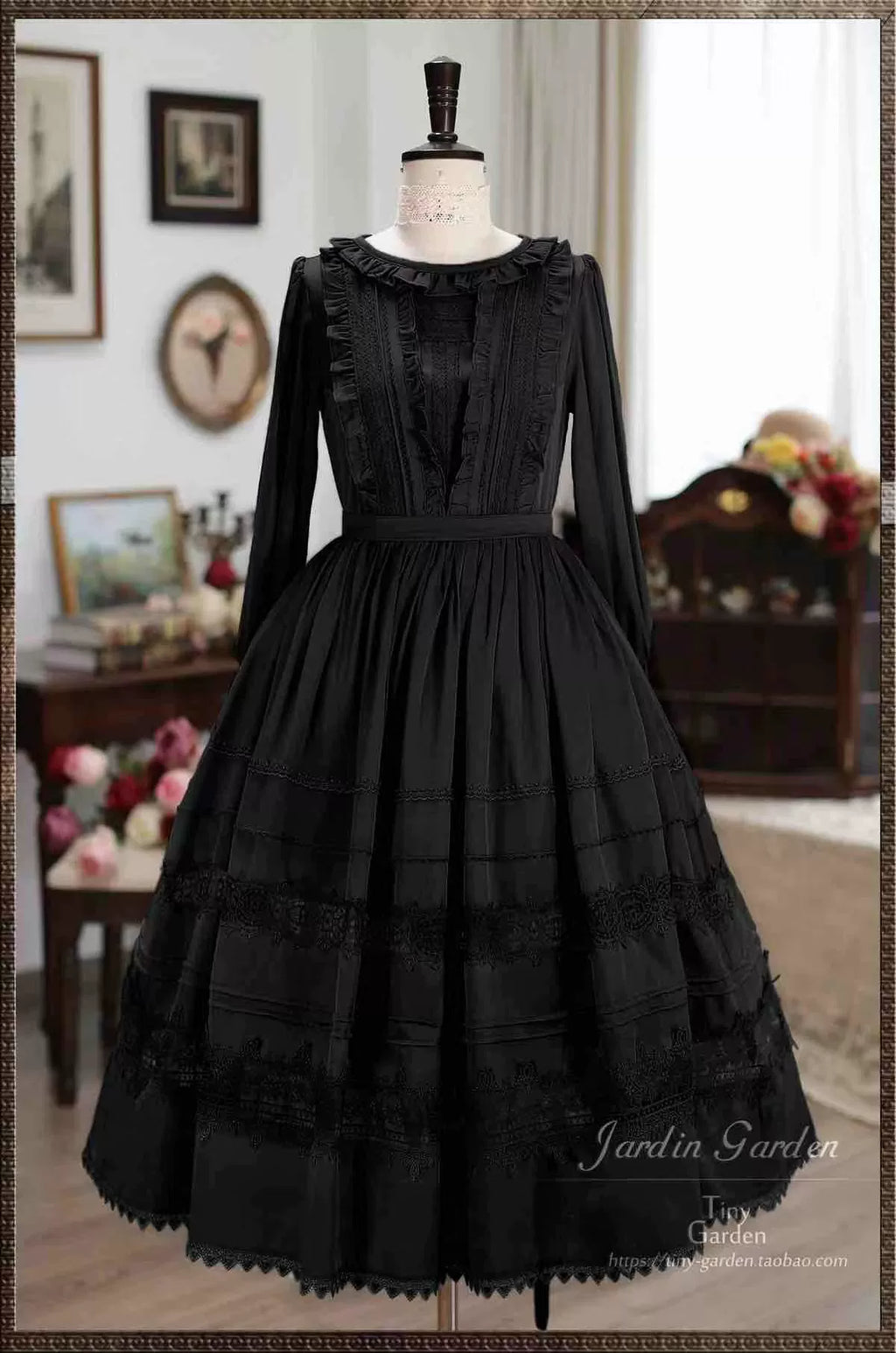 [Pre-order] Spring Whisper Classical Dress, Long Sleeve Type