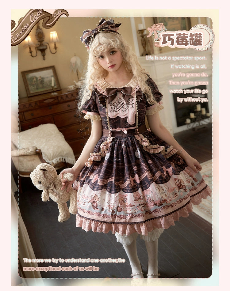 [Pre-orders until 10/24] Chocolat Dessert Can 2way Dress