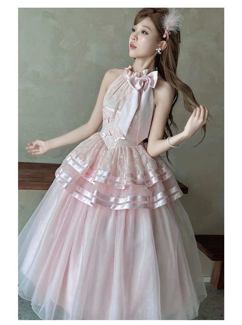 月光舞曲 ホルターネックドレス