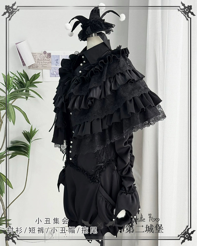 【受注予約5/28まで】Clown Party ショール兼オーバースカート・ハット