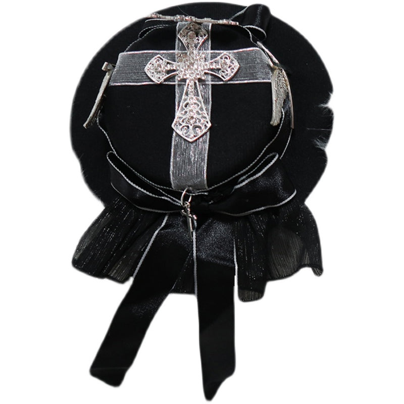 [Simultaneous purchase only] Holy academy Gothic Lolita mini hat