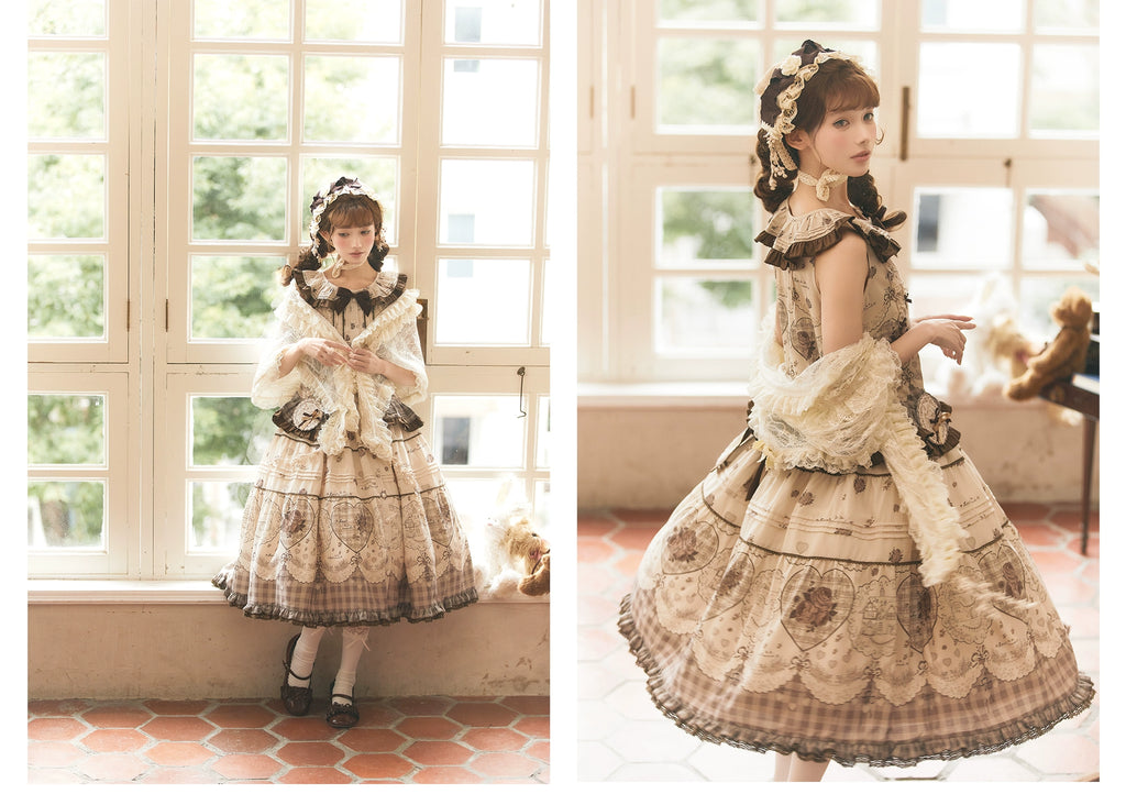【受注予約2/12まで】Sepia Rose Town スカート