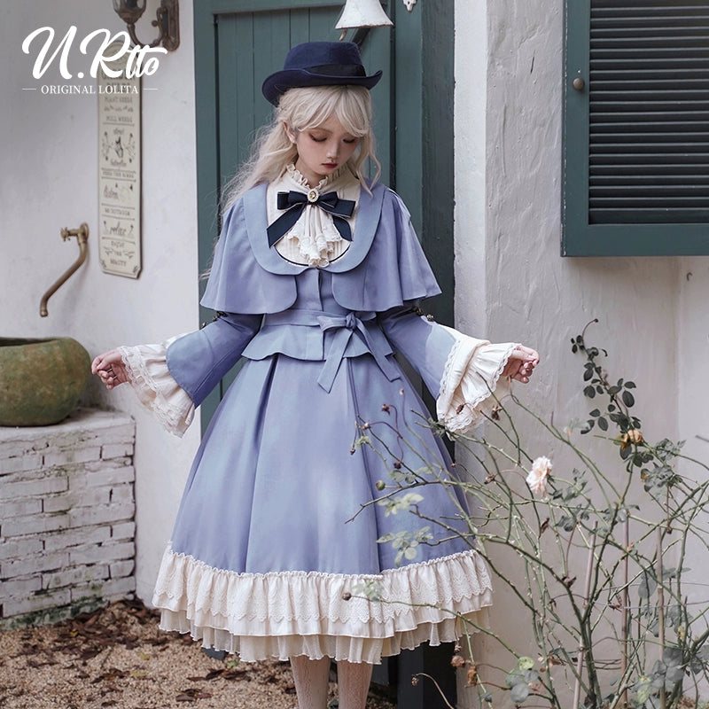 Breeze Aria Classical Cape Dress