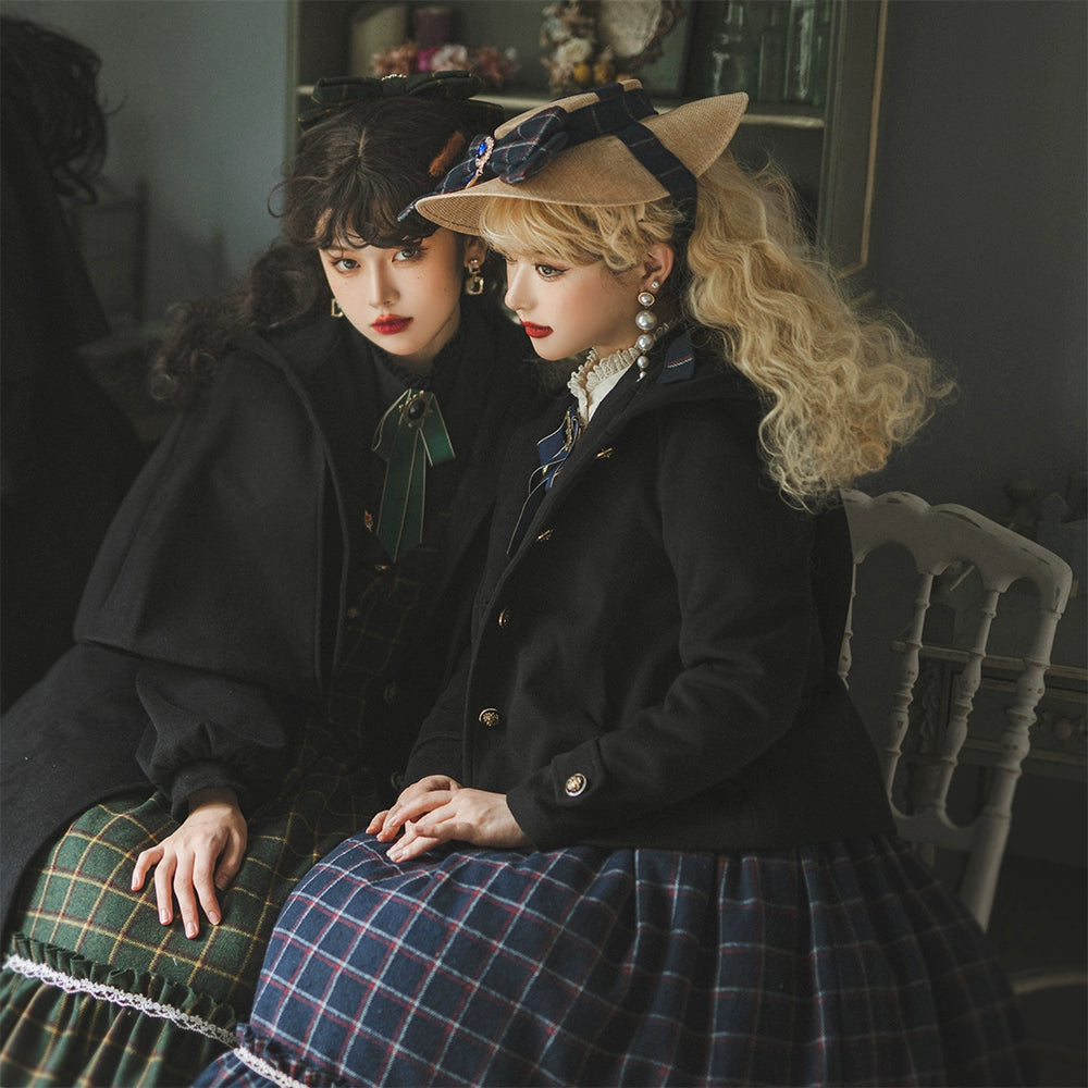 [Simultaneous purchase only] British Classical Lolita Ribbon Hat