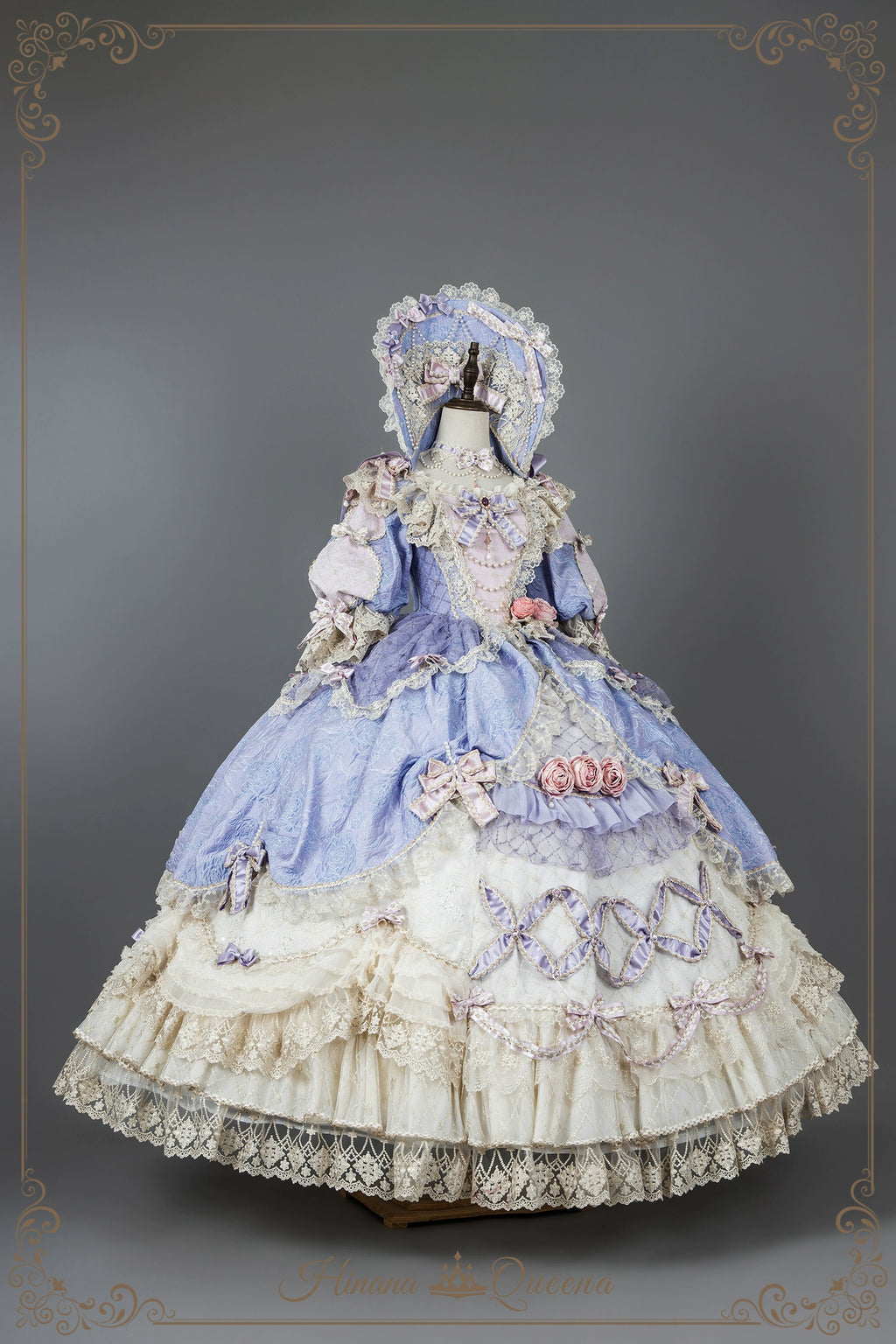 【受注予約6/26まで】Mirror Snow White プリンセスロングドレス・パープル
