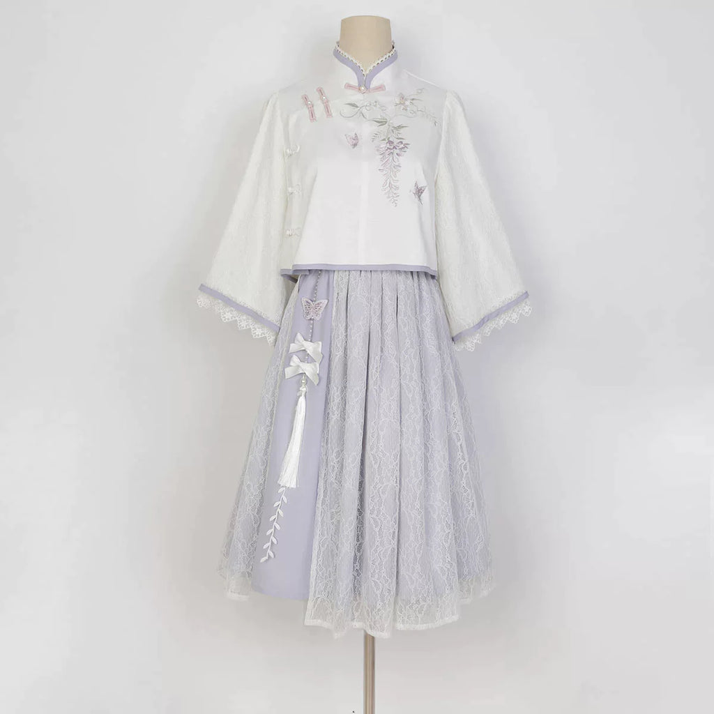 Wisteria butterfly and wisteria loli setup