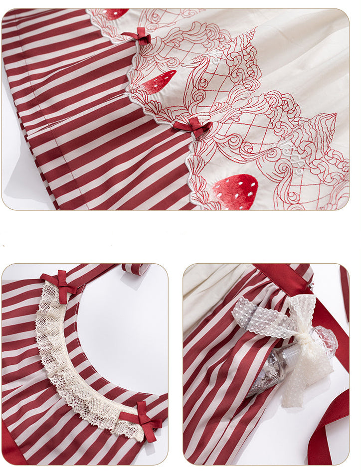 【受注予約12/18まで】Strawberry and Bear Theater ジャンパースカート