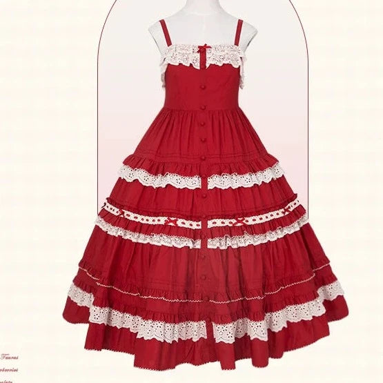 Strawberry Basket Jumper Skirt