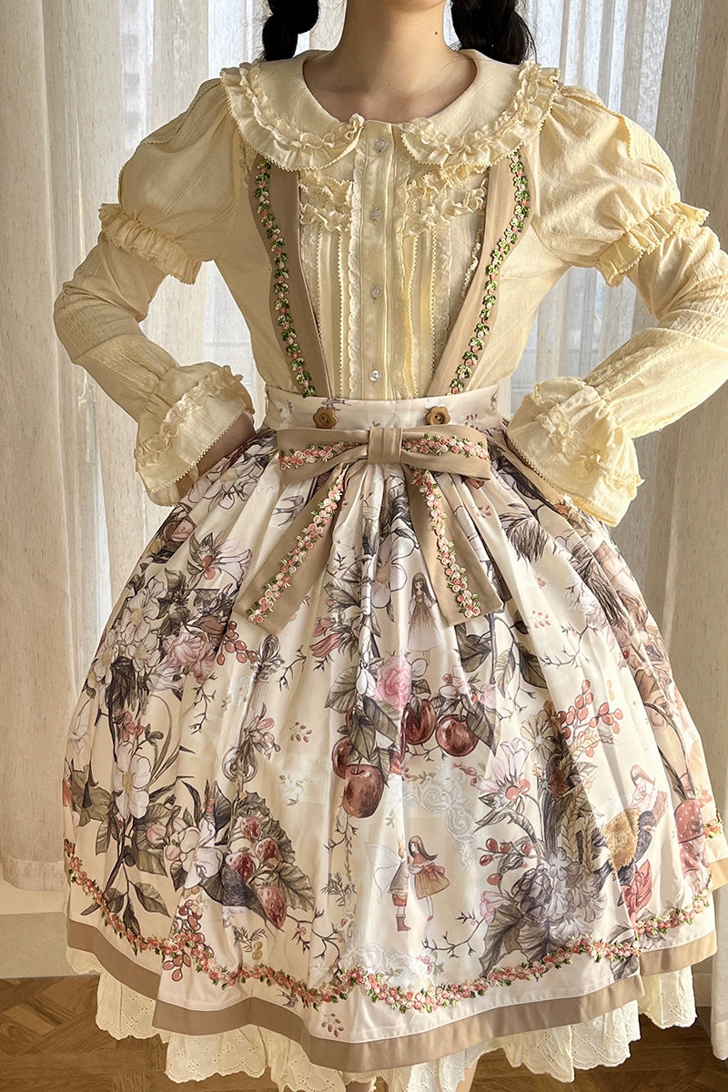 [Pre-orders until 2/26] Strawberry Manor Frill Blouse