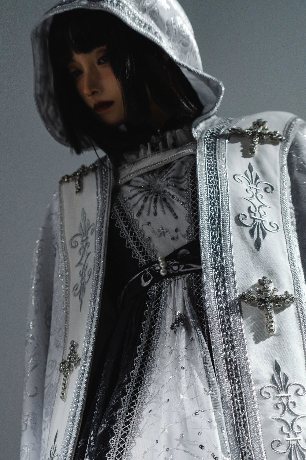 [Sale period ended] Sanctuary Gothic Lolita long cloak