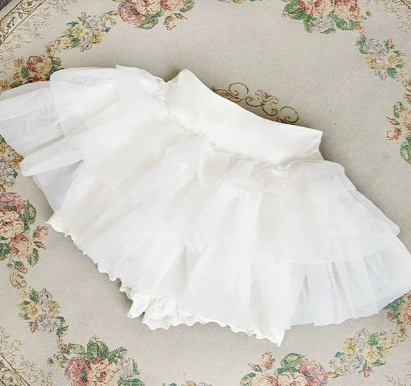 チュール付きドロワーズ