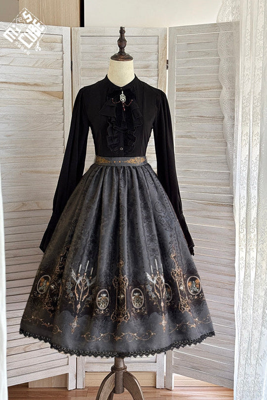 【受注予約1/18まで】Blood Night Lantern Master  プリントスカート