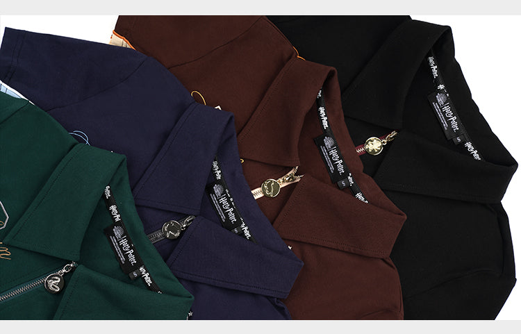 [Pre-order] Hogwarts School of Witchcraft and Wizardry Short length zip-up slim top