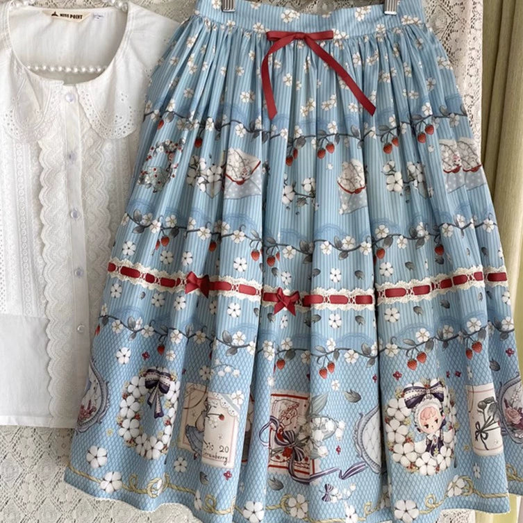 【予約販売】Sweetie Sheep プリントスカート
