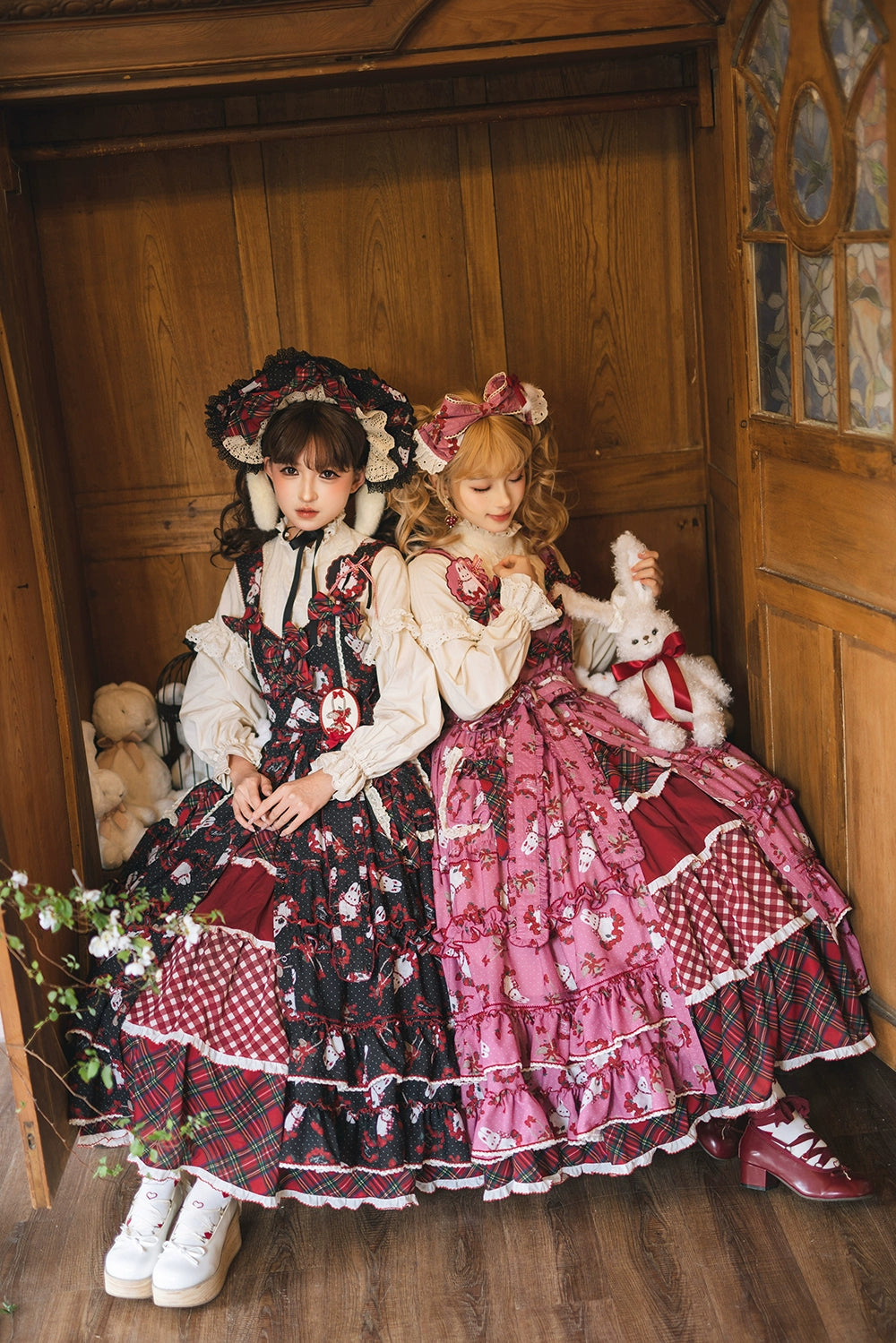【予約販売】Sweet Berry Rabbit ジャンパースカート