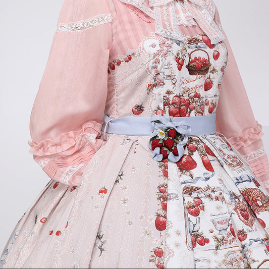 同時購入のみ【受注予約12/16まで】Strawberry Manor リボンタイ・ヘアアクセサリー他