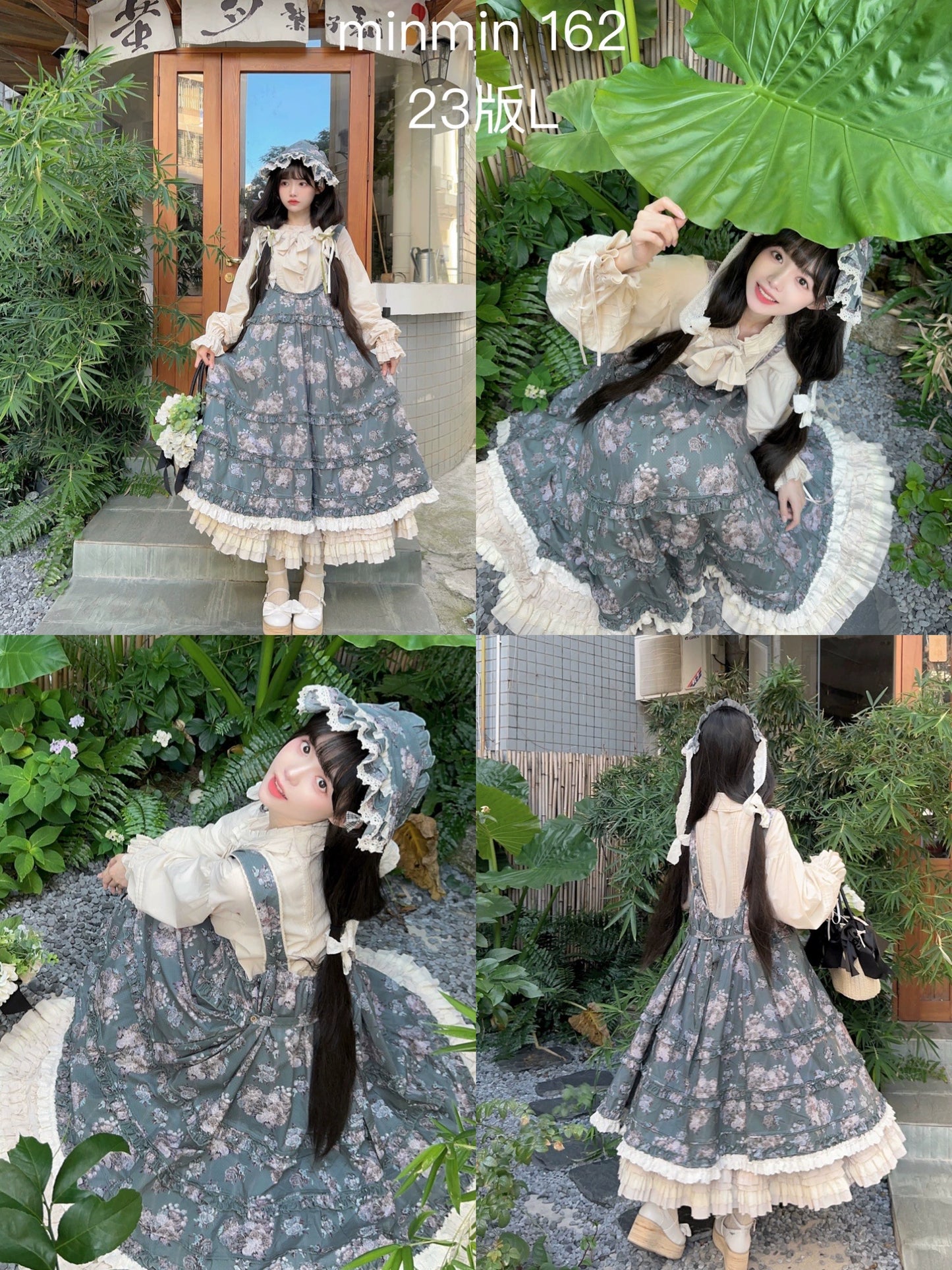 [Pre-orders until 9/9] Bouquets for Autumn Days Overalls Jumper Skirt