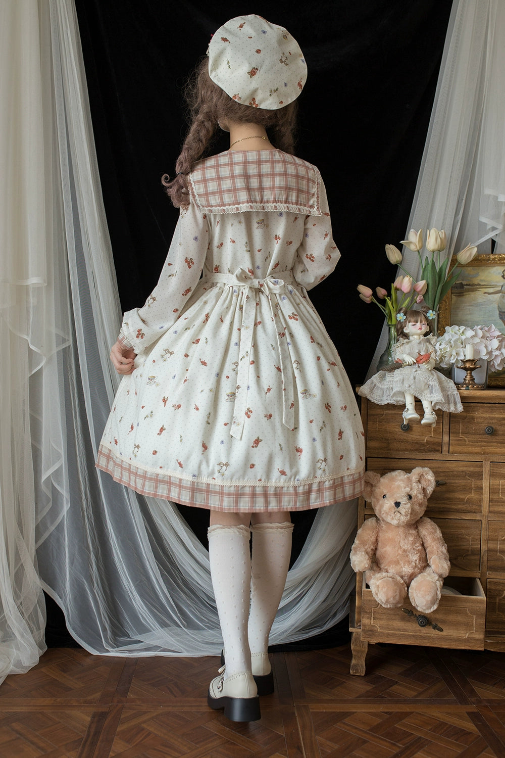 [Pre-orders available until 9/24] Autumn Pleasure Sailor Collar Dress