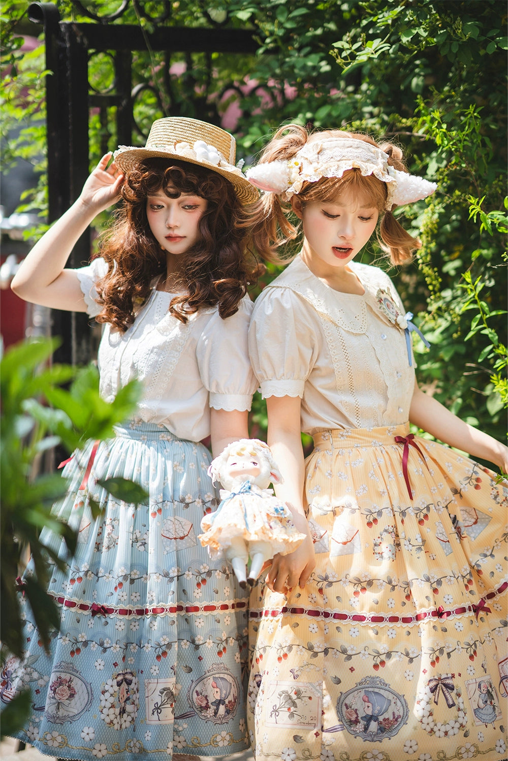 【予約販売】Sweetie Sheep プリントスカート