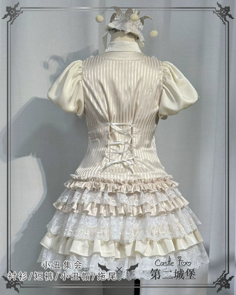 【受注予約5/28まで】Clown Party ショール兼オーバースカート・ハット