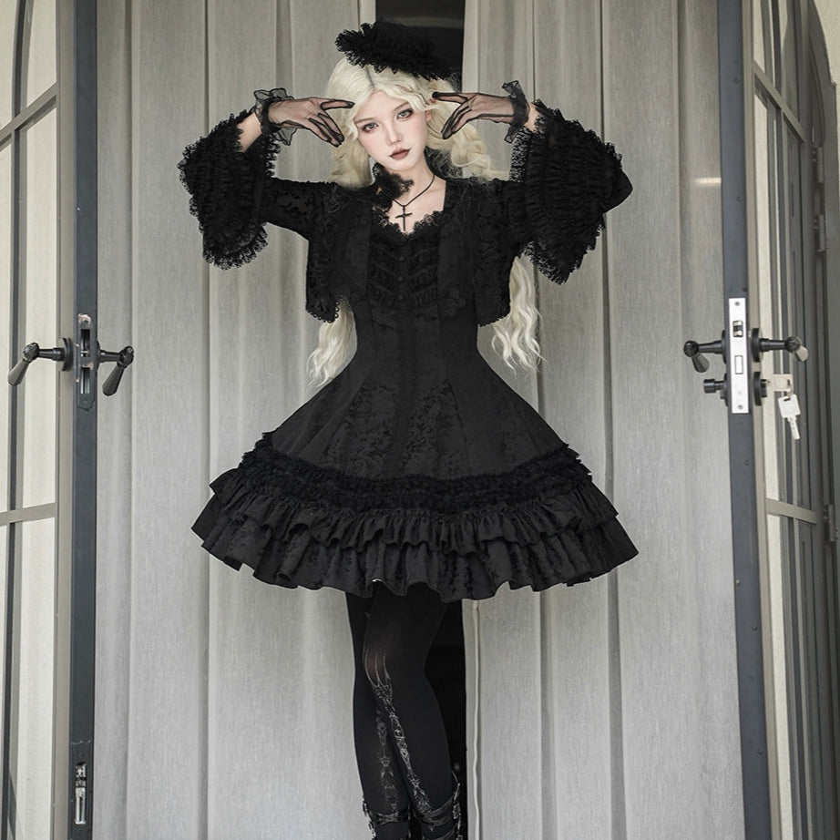 【受注予約7/21まで】Nocturne Eternelle ゴシックジャンパースカート