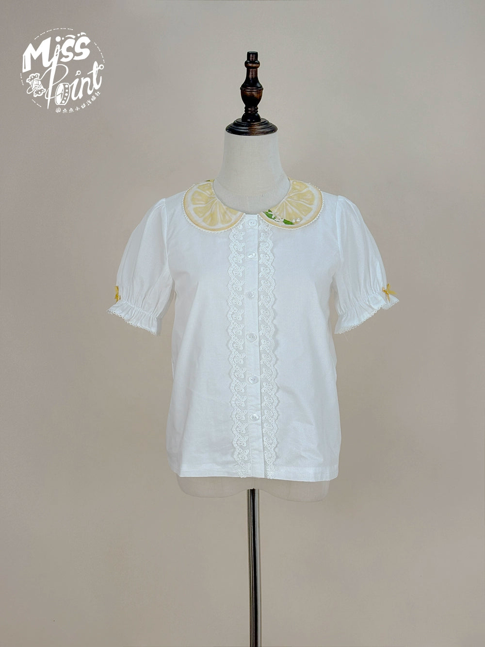 【受注予約5/14まで】Lemon Sweetie 半袖ブラウス