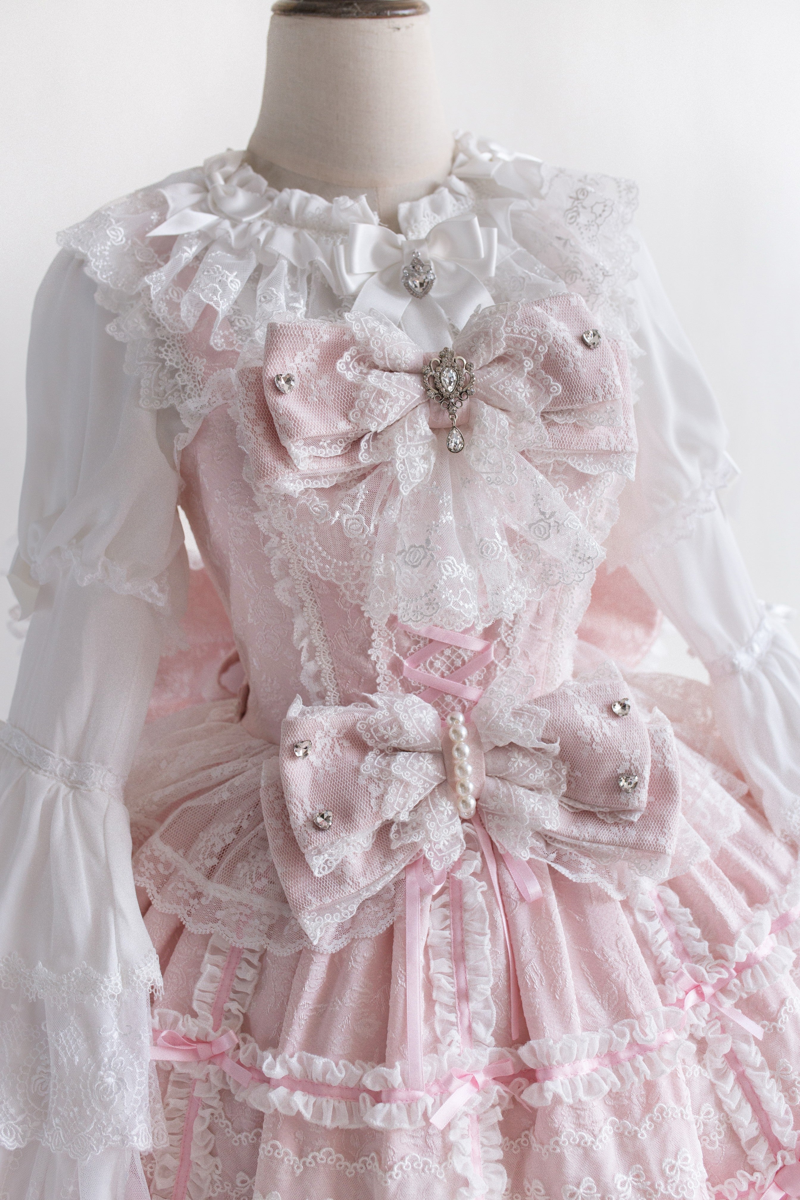 [Pre-orders available until 2/5] Wishing Star Doll-style Jumper Skirt - Pink