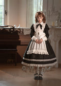 Classical Lolita dress with maid apron