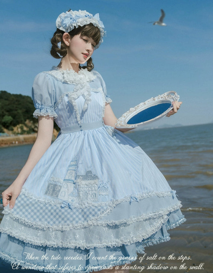 【受注予約6/18まで】The House by the Sea 半袖ワンピース