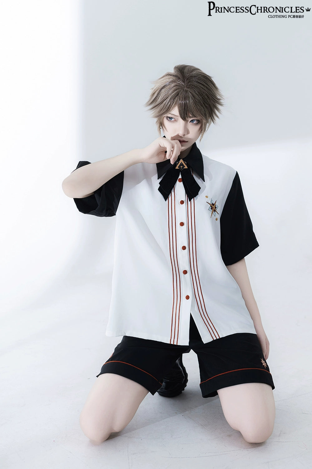 【予約販売】Flower Drunken Beauty 皇子系ショートパンツ
