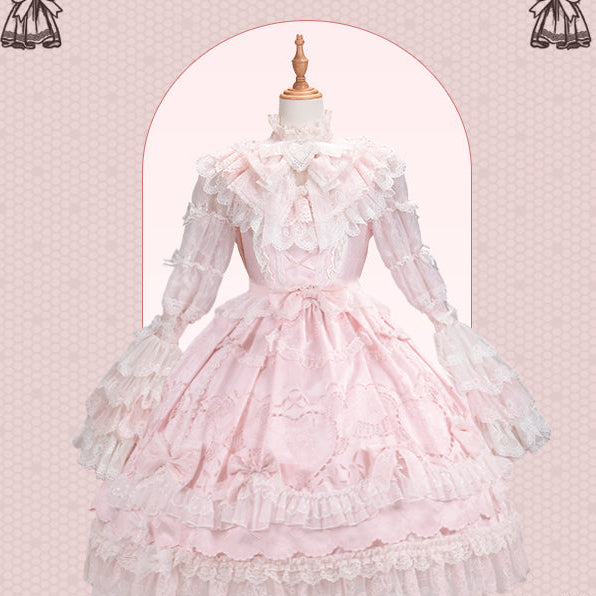 【受注予約12/23まで】Lace Figure 刺繍ドレスSP