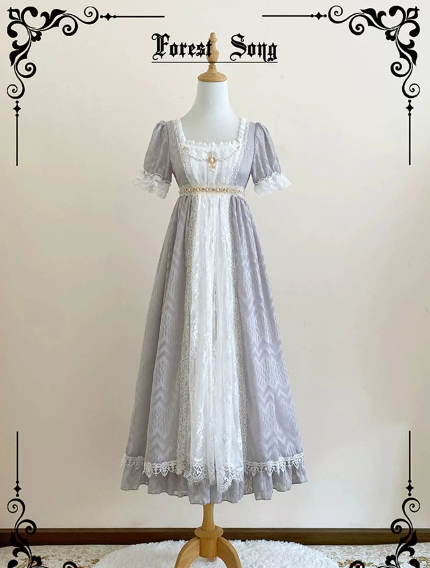 [Sales period ended] Leyla Memory Classical Dress, Long Length