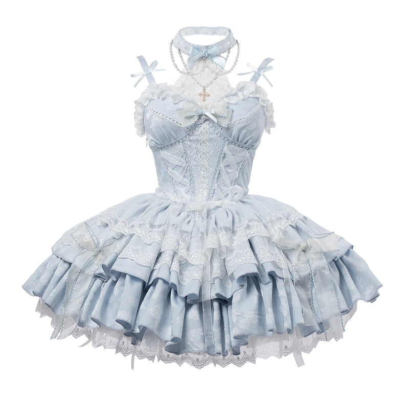 Ballet Fairy ホルターネックジャンパースカート