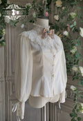 [Pre-order] British Classical Lolita Stand Collar Blouse [Buy together for 20% off]