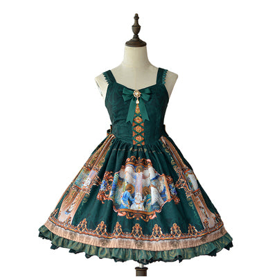 Descent of Angels Dark Elegant Jumper Skirt