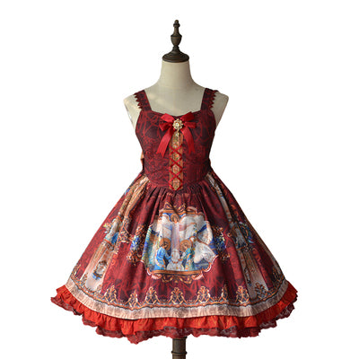 Descent of Angels Dark Elegant Jumper Skirt