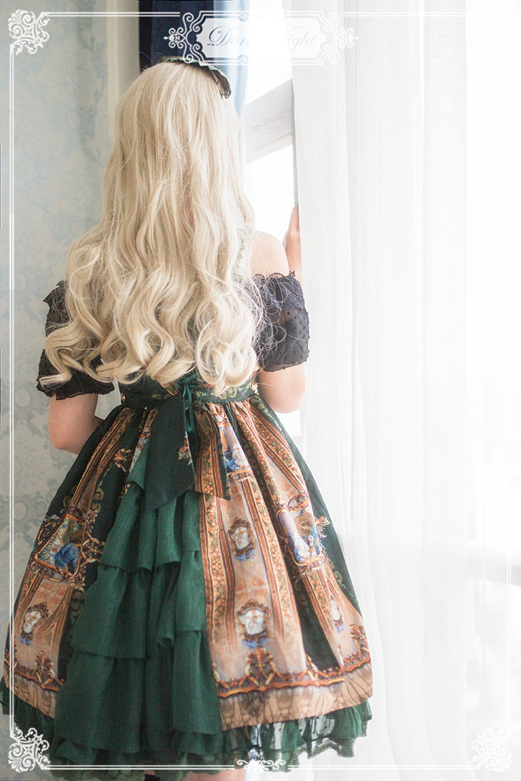 Descent of Angels Dark Elegant Jumper Skirt