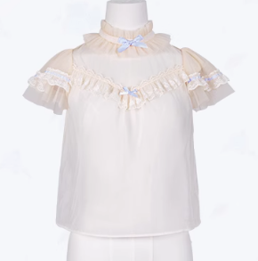 [Pre-orders available until 1/28] Silk Ballet short-sleeved blouse